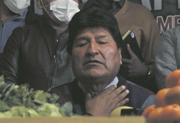 Perú ya investiga a Evo y él minimiza la acusación