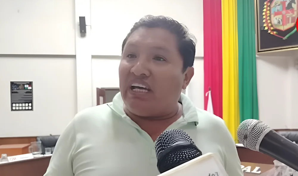 Concejal Santiago Valenzuela cuestiona baja ejecución presupuestaria y falta de transparencia en la gestión municipal de Montero