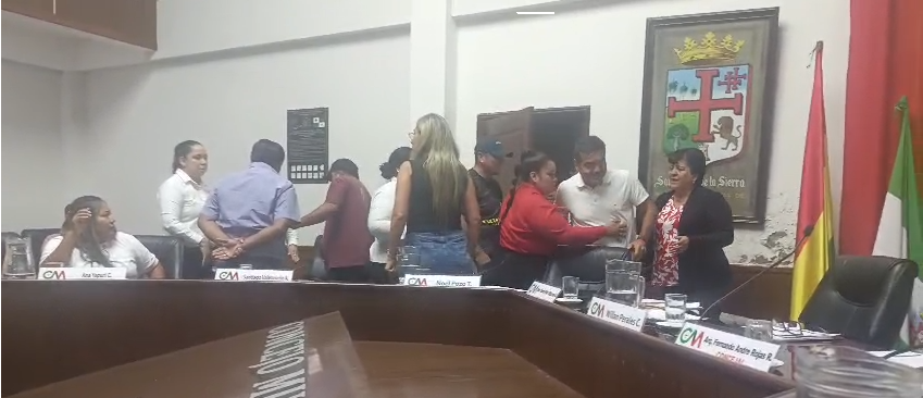 Concejala Gilda Veyzaga denuncia agresión y favoritismos en el Consejo Municipal de Montero