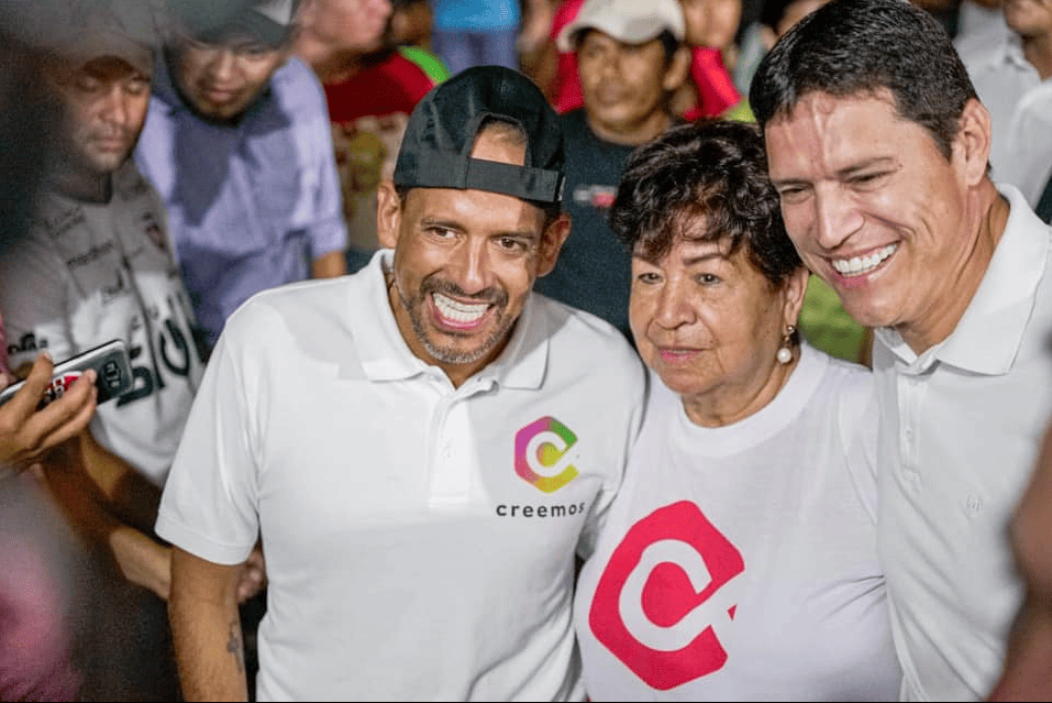 Valoración positiva sobre la gestión de Luis Fernando Camacho y Regys Medina en Montero