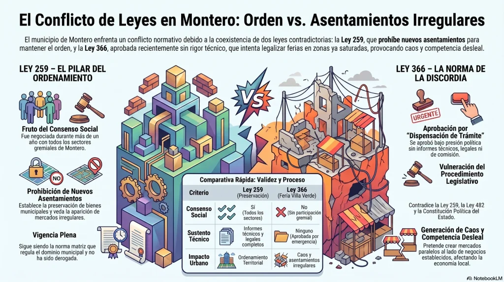 Abogado municipalista sostiene que feria dominical de Villa Verde vulnera normativa vigente y pide revisar la Ley 366
